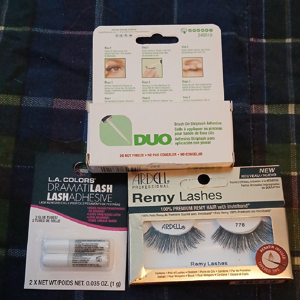 🚨5/$20🚨Ardell Remy Lashes with Duo Adhesive